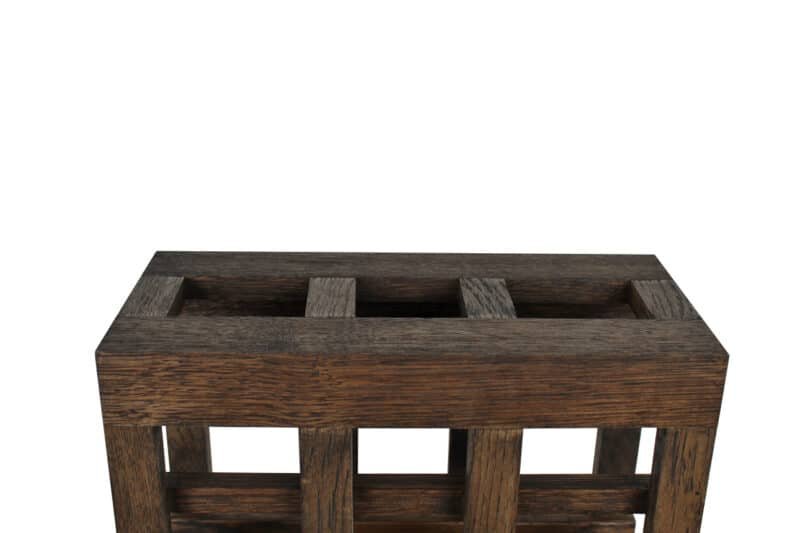 Wine Rack - Half Max - Smoked Oak - Image 3