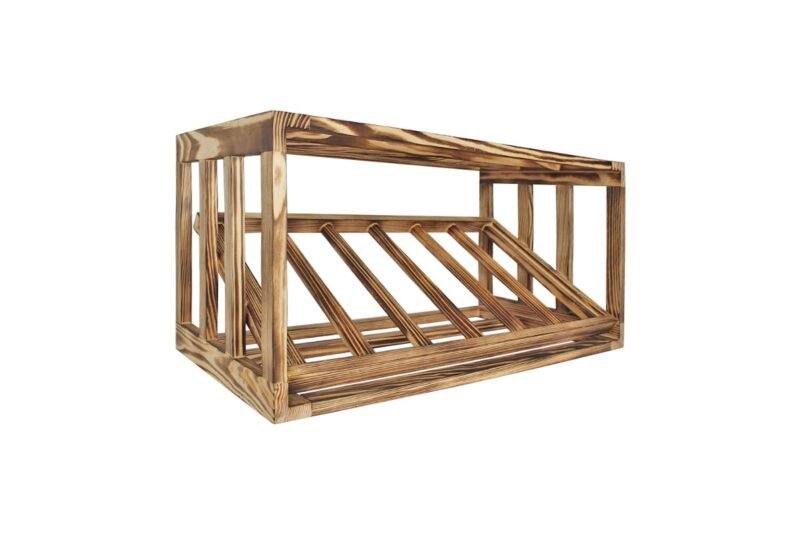 Wine Rack - Half Mia Horizontal - Burnt Pine - Image 3
