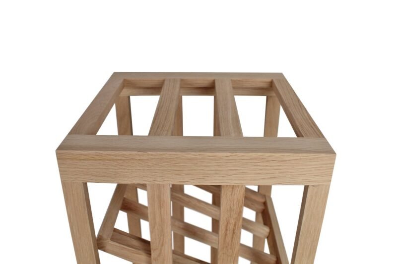 Wine Rack - Half Mia Vertical - Oak - Image 4
