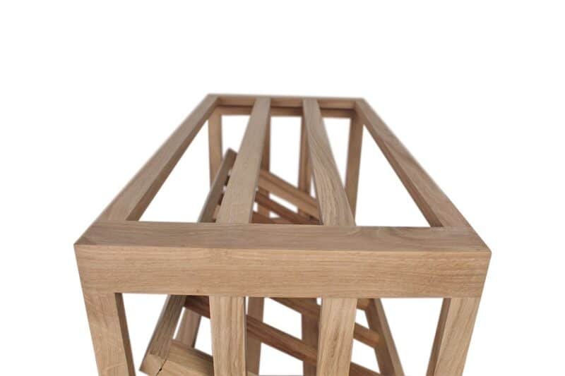 Wine Rack - Half Mia Horizontal - Oak - Image 5