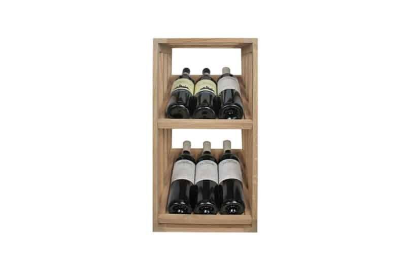 Wine Rack - Half Mia Vertical - Oak - Image 2