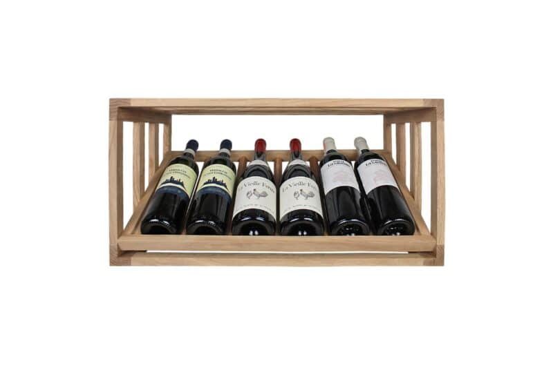 Wine Rack - Half Mia Horizontal - Oak - Image 2