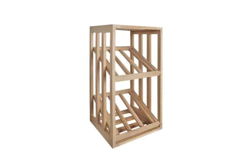 Wine Rack - Half Mia Vertical - Oak - Image 3