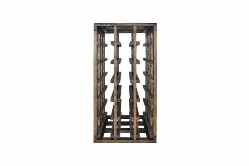 Wine Rack - Half Rex Vertical - Smoked Oak