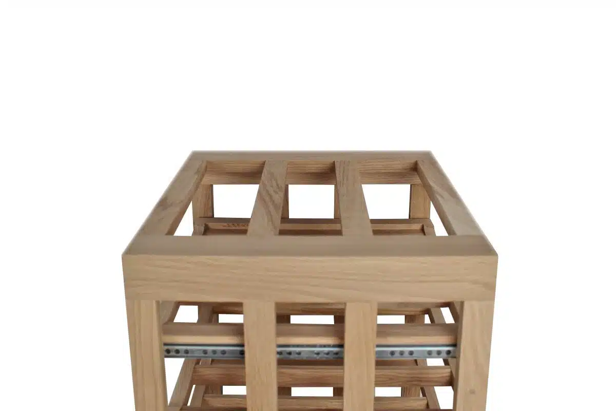 Wine Rack - Half Zoe Vertical - Oak - Image 4