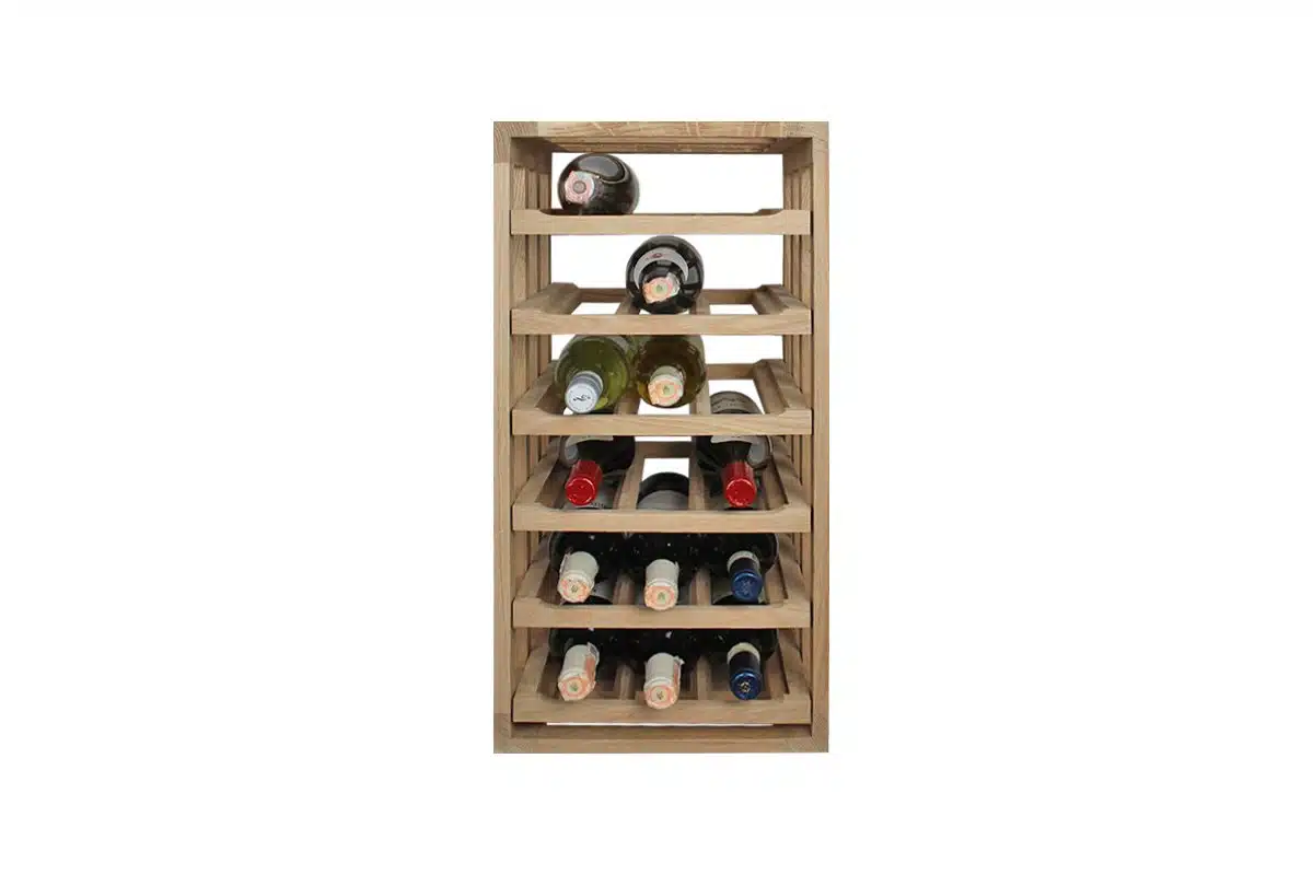 Wine Rack - Half Zoe Vertical - Oak - Image 2