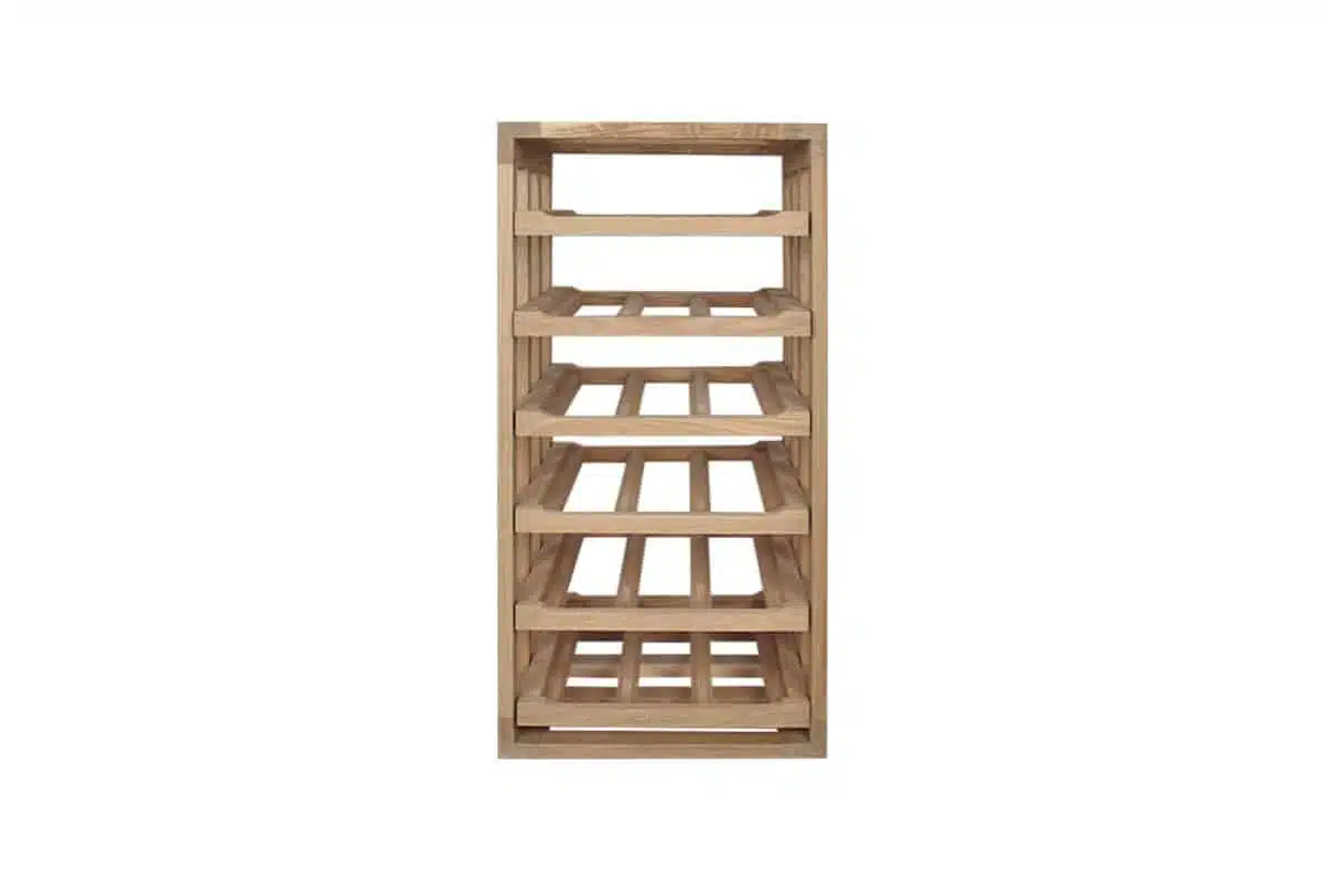 Wine Rack - Half Zoe Vertical - Oak - Image 3