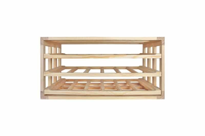 Wine Rack - Half Zoe Horizontal - Pine