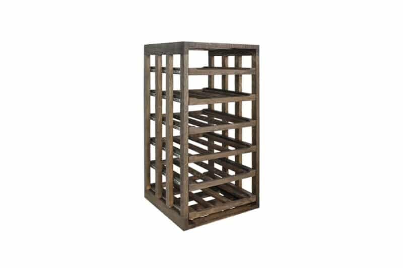 Wine Rack - Half Zoe Vertical - Smoked Oak - Image 5