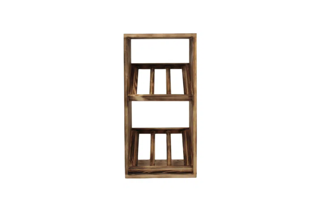 Half dora burnt pine vertical