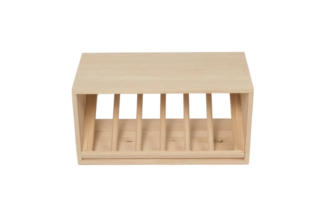 Wine Rack - Half Dora Horizontal - Pine - Image 2