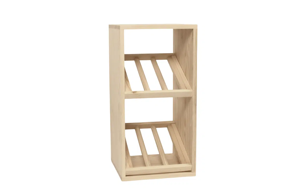 Wine Rack - Half Dora Vertical - Pine - Image 2