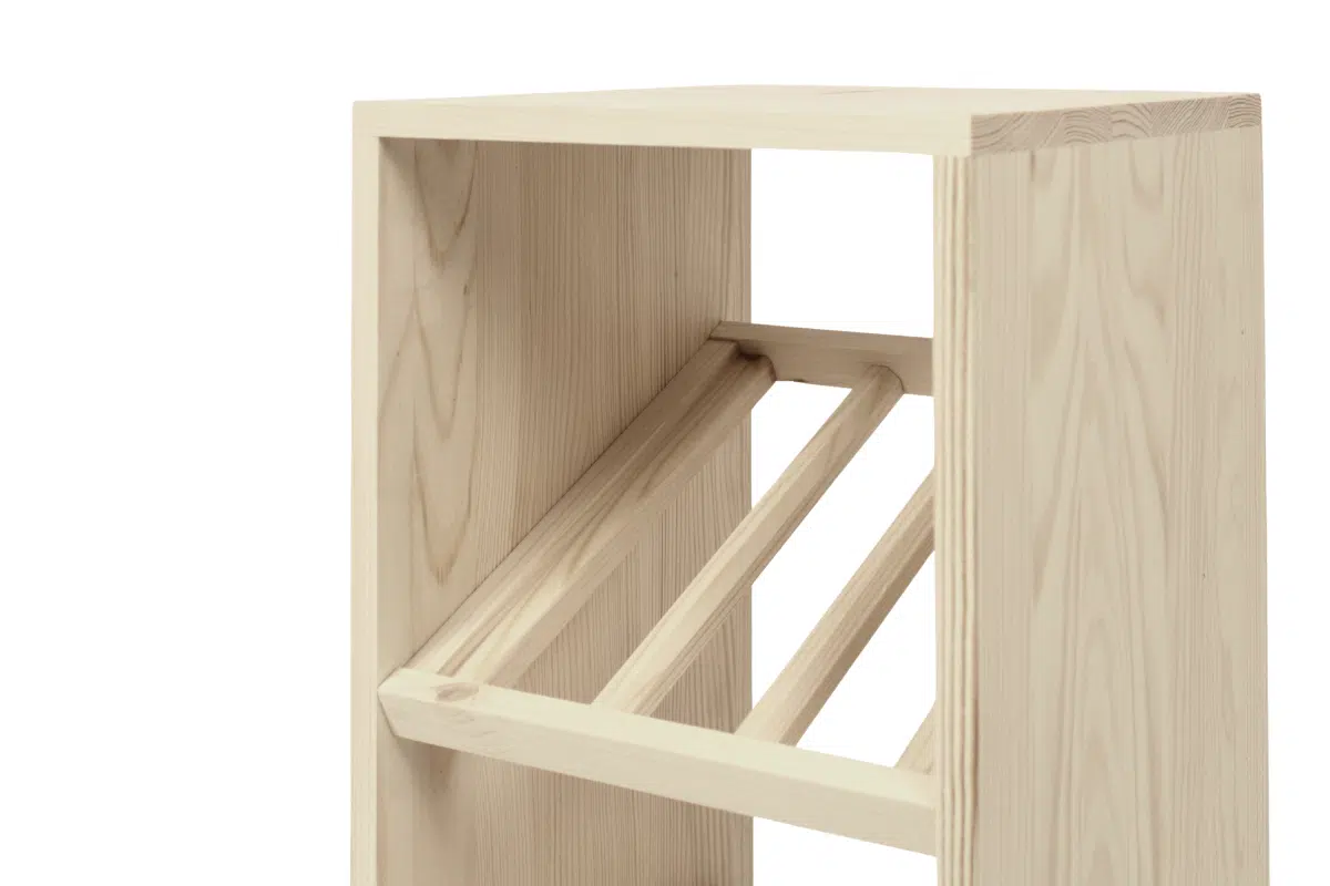 Wine Rack - Half Dora Vertical - Pine - Image 3