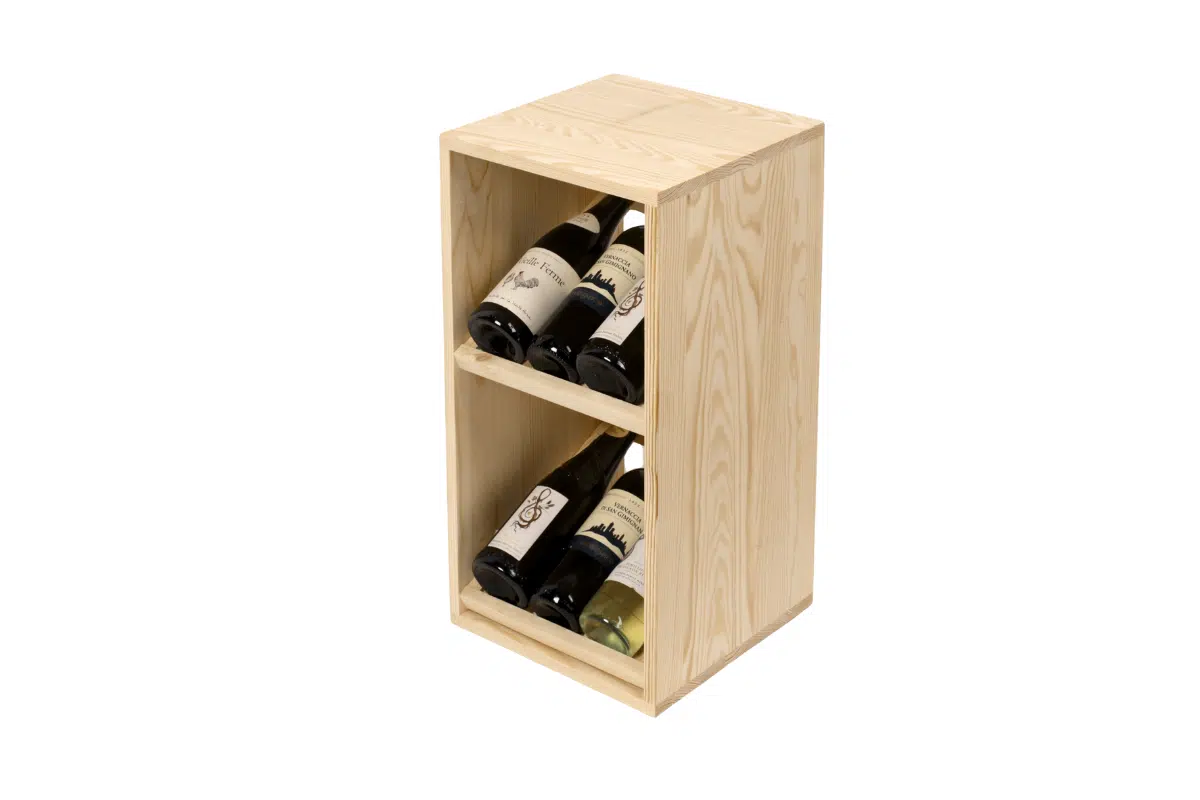 Wine Rack - Half Dora Vertical - Pine - Image 7