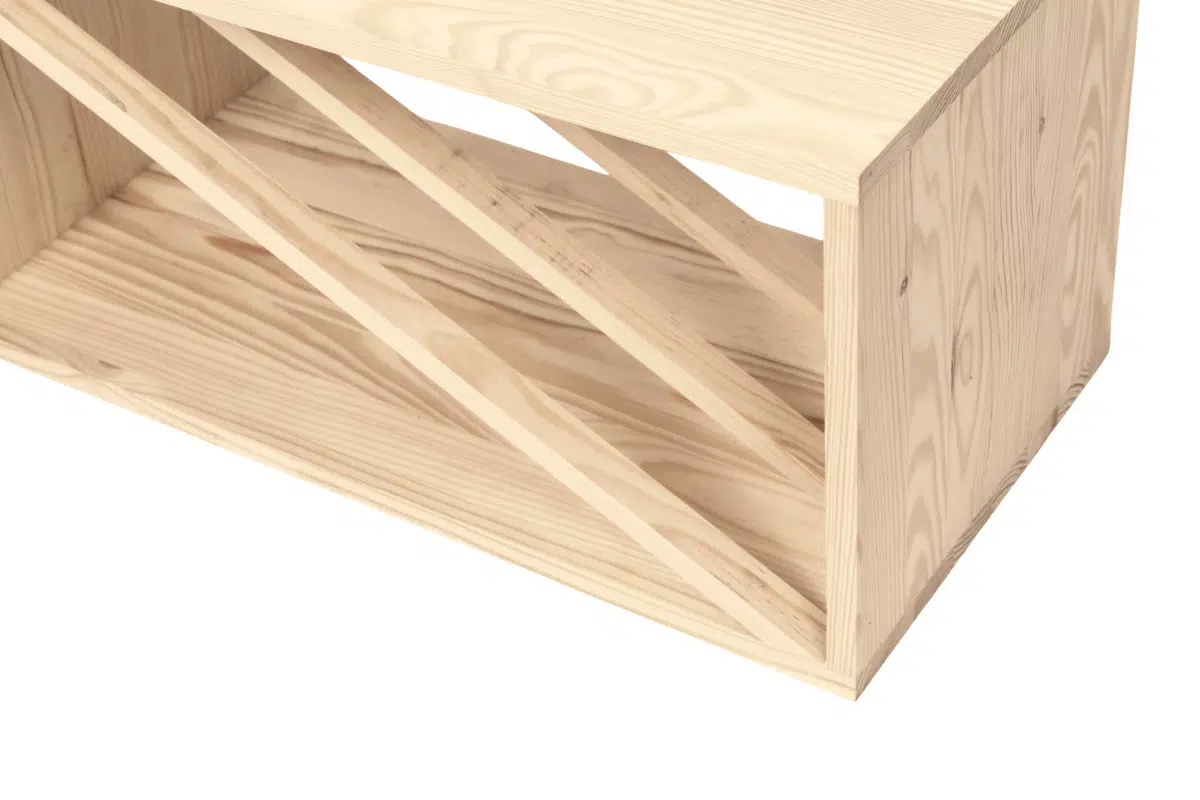 Wine Rack - Half Oscar - Pine - Image 4