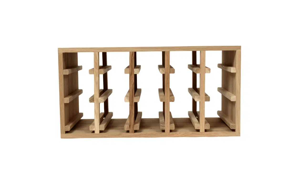 Wine Rack - Half Reese Horizontal - Oak