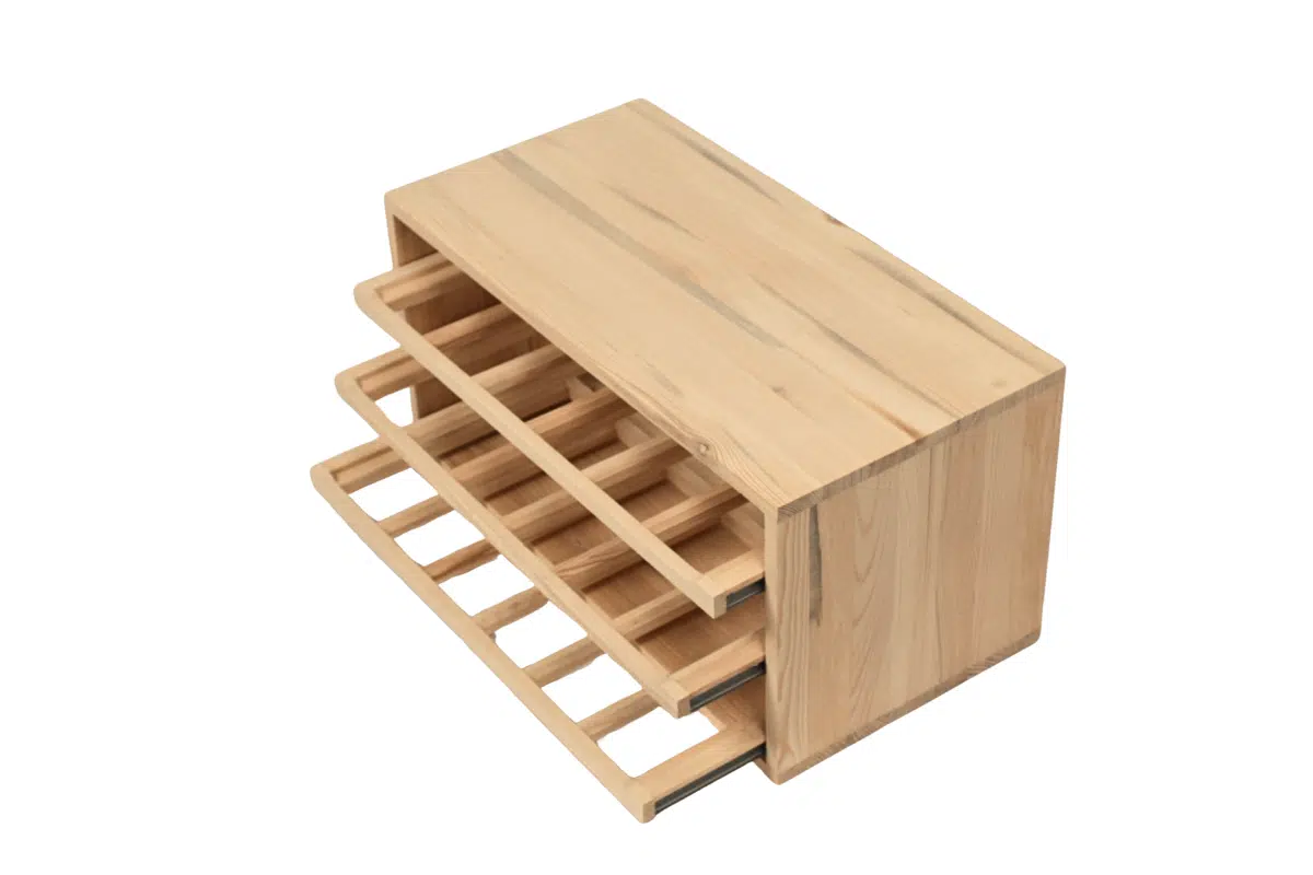 Wine Rack - Half Sasha Horizontal - Pine - Image 3
