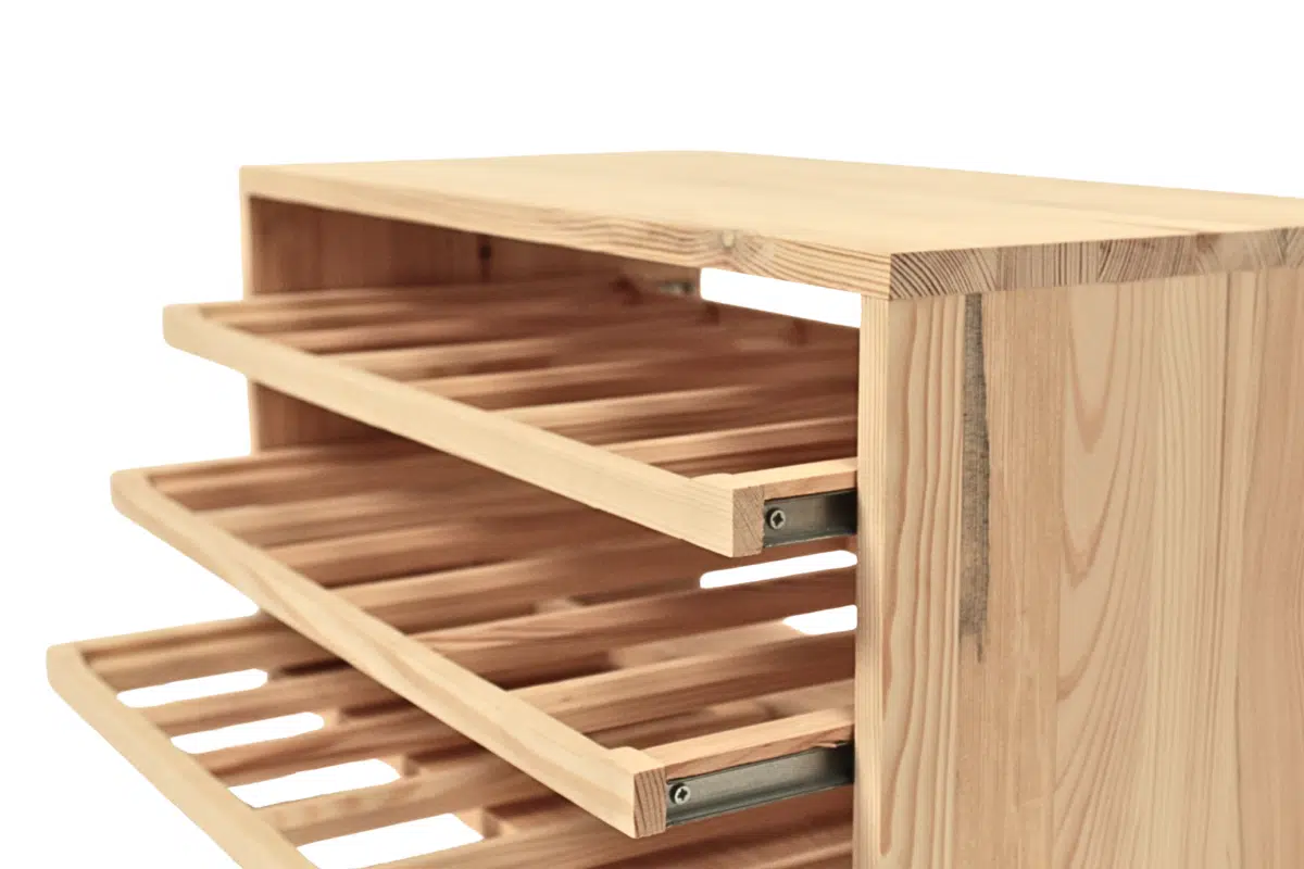 Wine Rack - Half Sasha Horizontal - Pine - Image 4