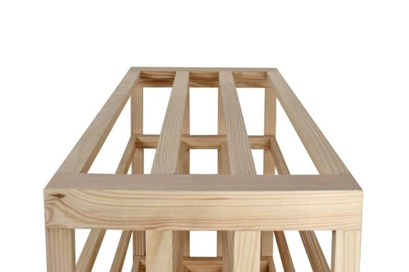 Wine Rack - Iris - Pine - Image 5