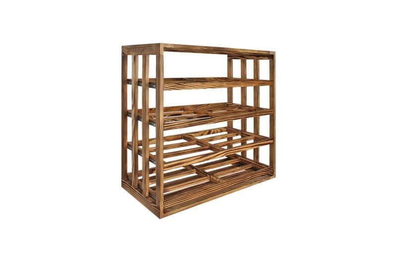 Wine Rack - Iris - Burnt Pine - Image 5
