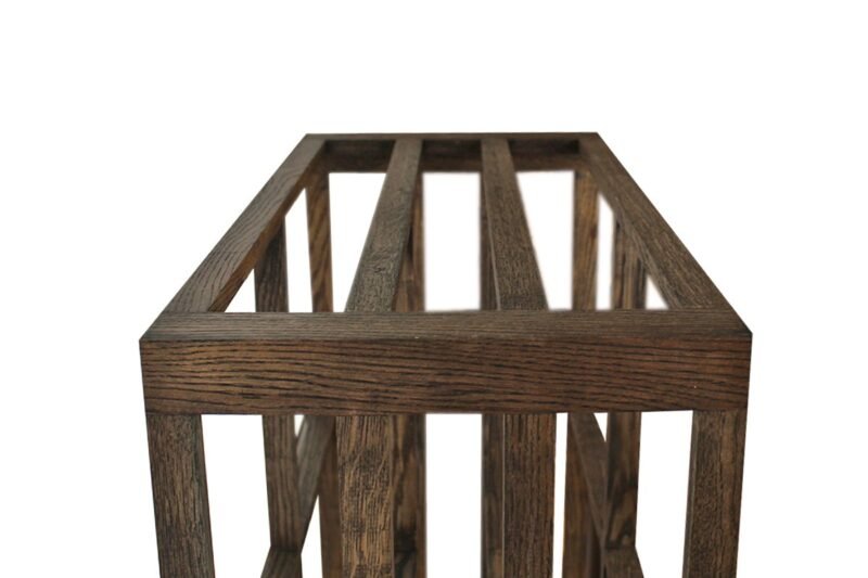 Wine Rack - Ivy - Smoked Oak - Image 4
