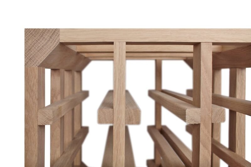 Wine Rack - Jay - Oak - Image 3