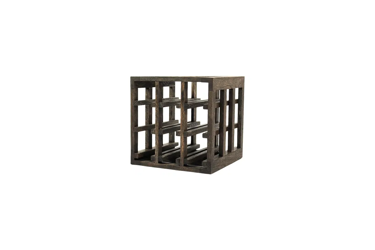 Wine Rack - Jay - Smoked Oak - Image 2