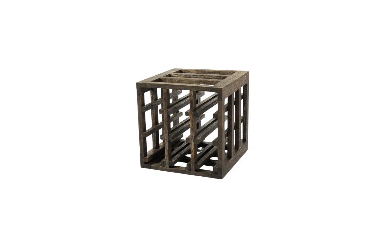 Wine Rack - Jay - Smoked Oak - Image 7