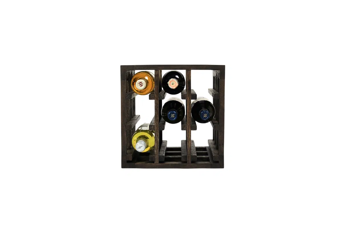 Wine Rack - Jay - Smoked Oak - Image 4