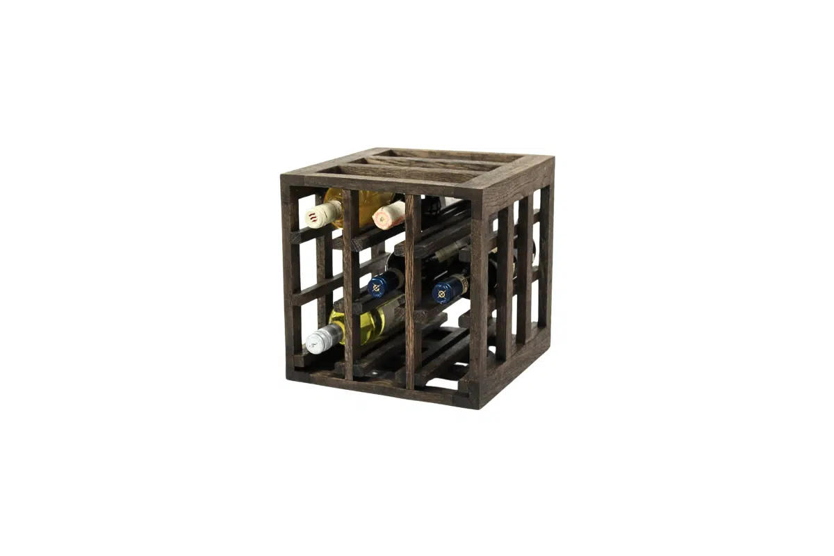 Wine Rack - Jay - Smoked Oak - Image 3