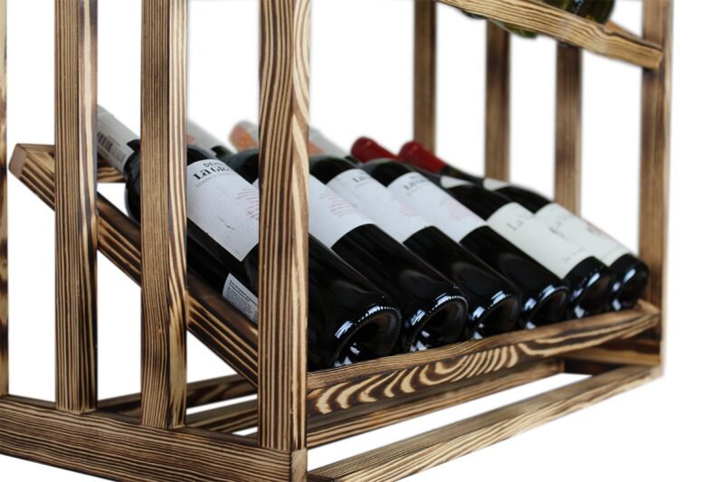 Wine Rack - Mia - Burnt Pine - Image 7