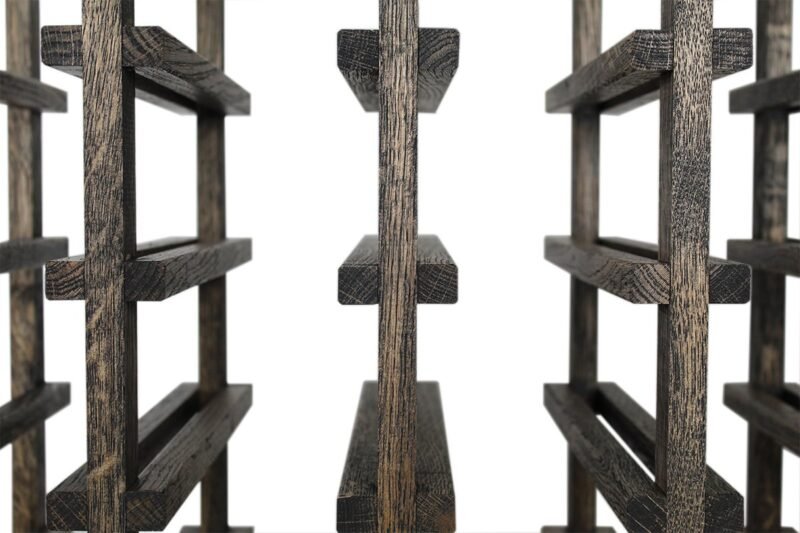 Wine Rack - Rex - Smoked Oak - Image 5