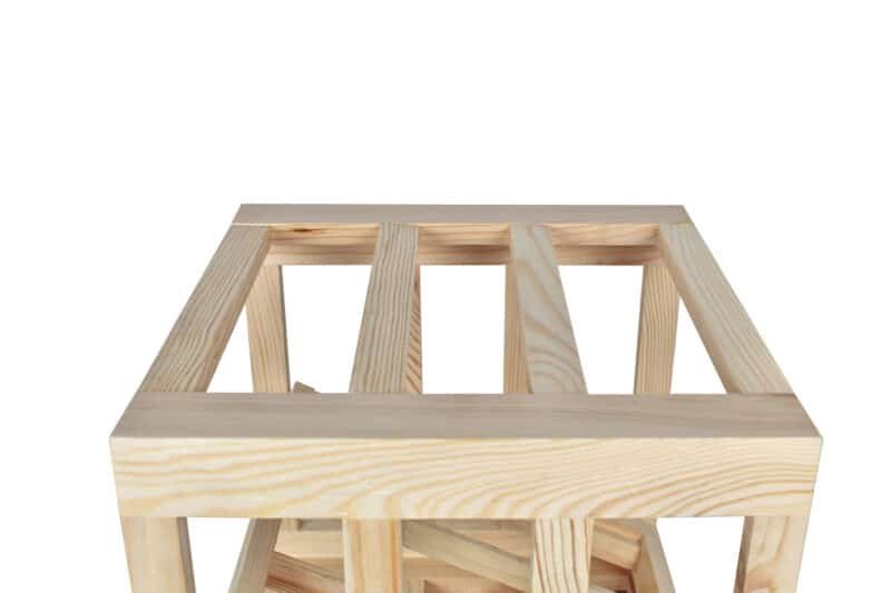 Wine Rack - Sam - Pine - Image 3