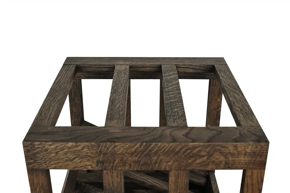 Wine Rack - Sam - Smoked Oak - Image 4