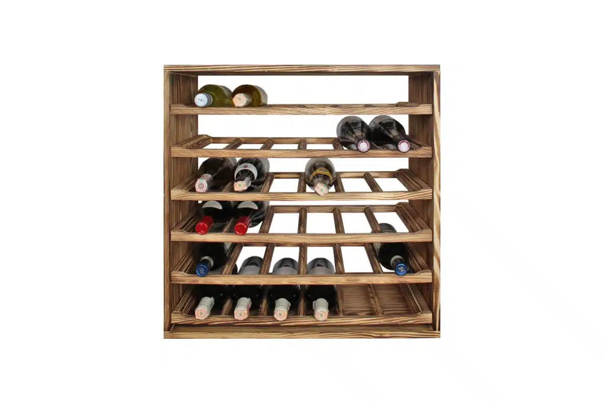 Wine Rack - Sasha - Burnt Pine - Image 2