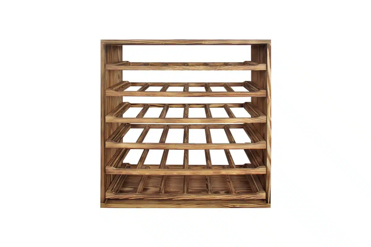Wine Rack - Sasha - Burnt Pine