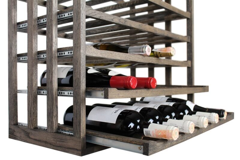 Wine Rack - Zoe - Smoked Oak - Image 7