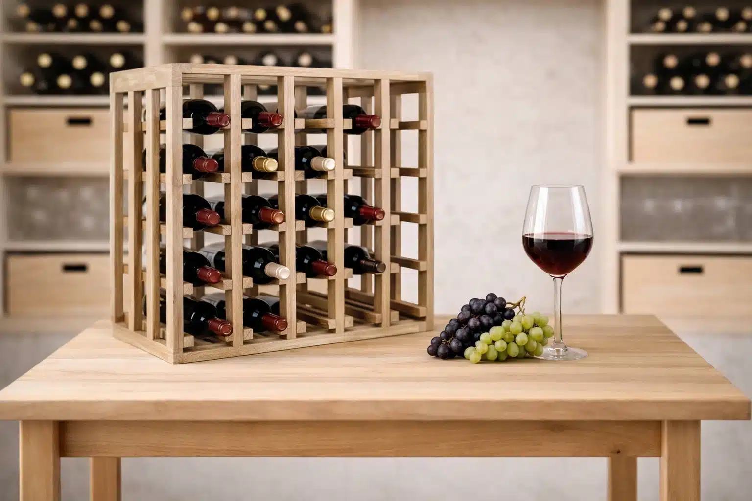 Wine Rack - Rex - Oak - Image 8